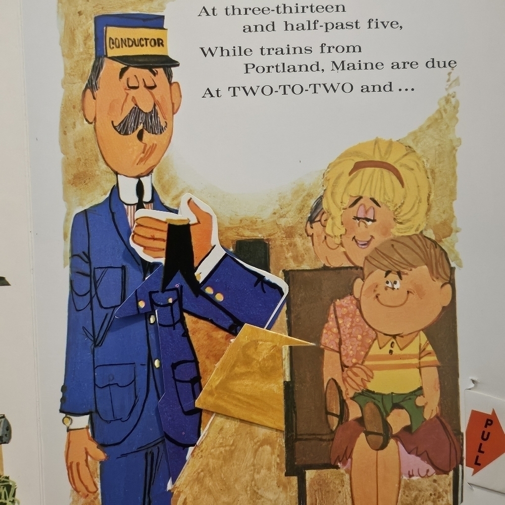 Random House Pop-up Sound Alikes Vintage 70's Book - Picture 4 of 5